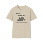 We are doing our best light T-Shirt