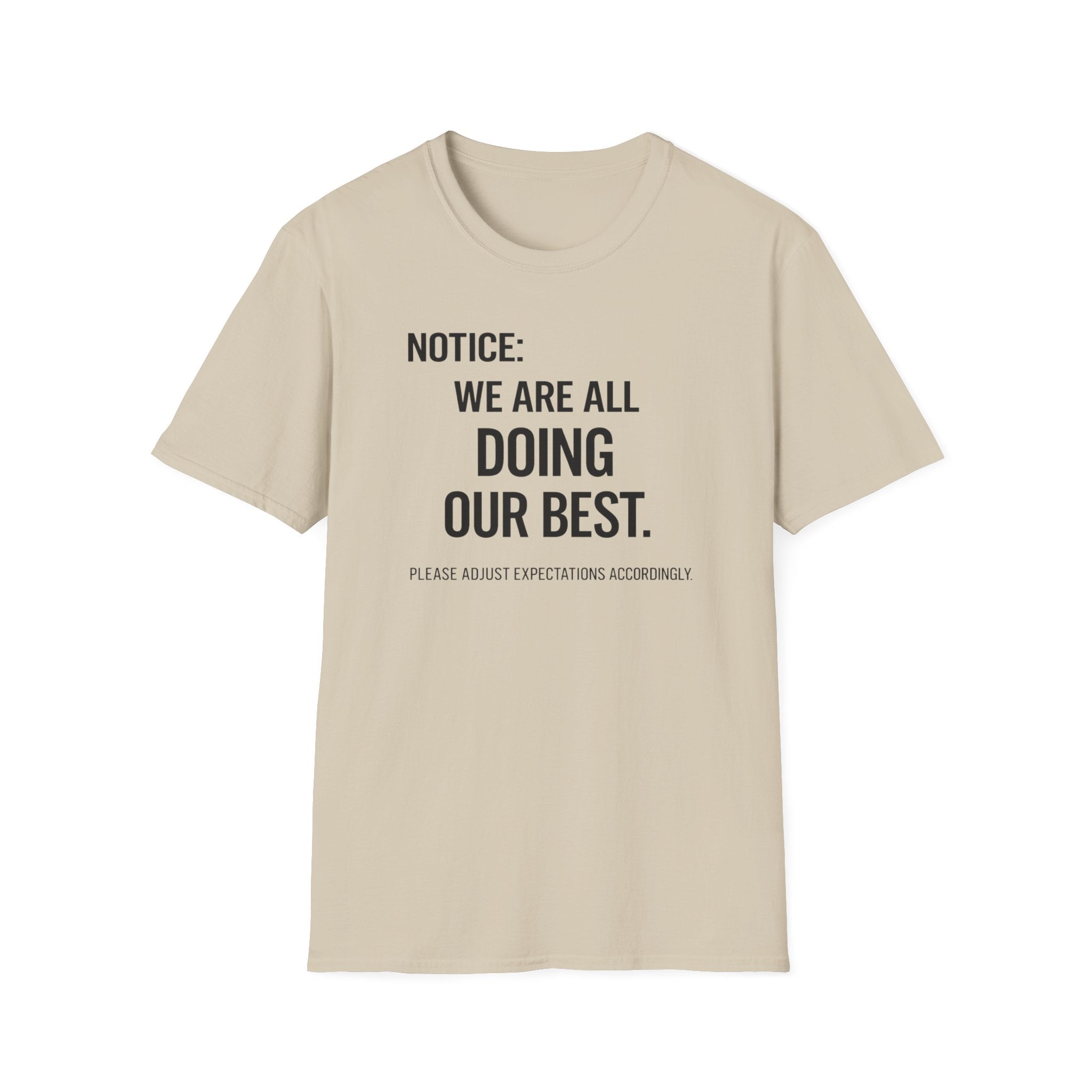 We are doing our best light T-Shirt