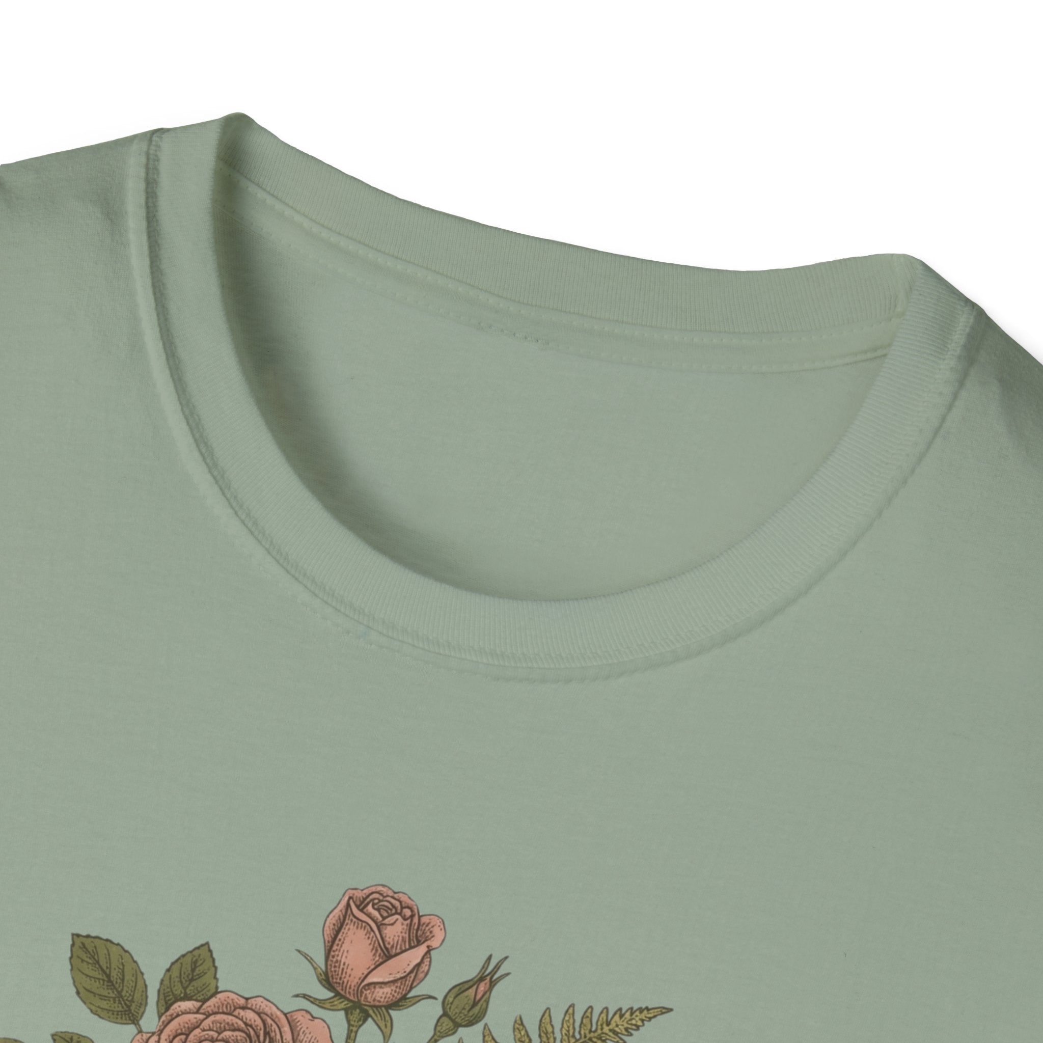 Floral Dumbbells T-Shirt