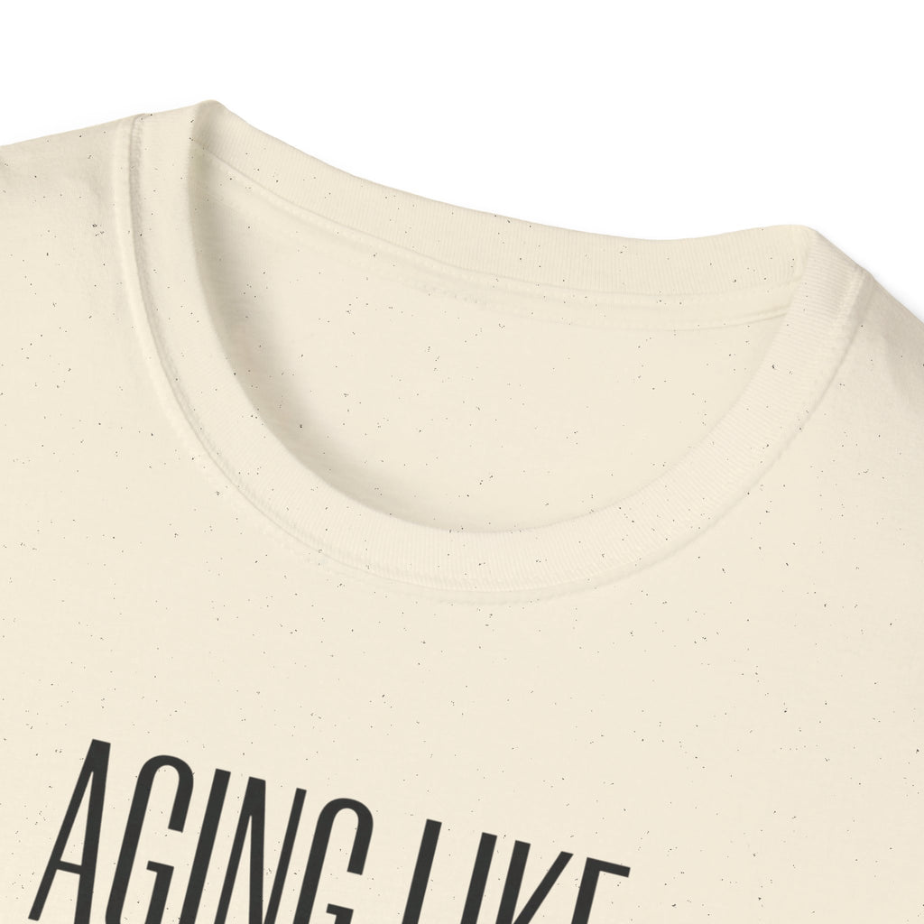 Aging Like a Barbell T-Shirt 1