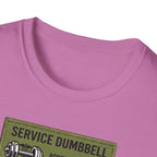 Service Dumbbell patch T-Shirt