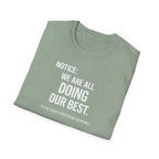 We are doing our best - Dark T-Shirt