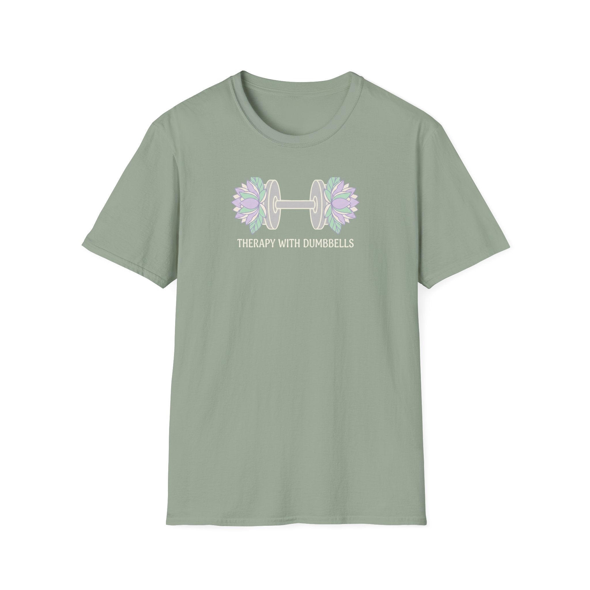 Therapy with Dumbbells Dark versionT-Shirt