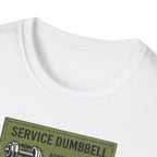 Service Dumbbell patch T-Shirt