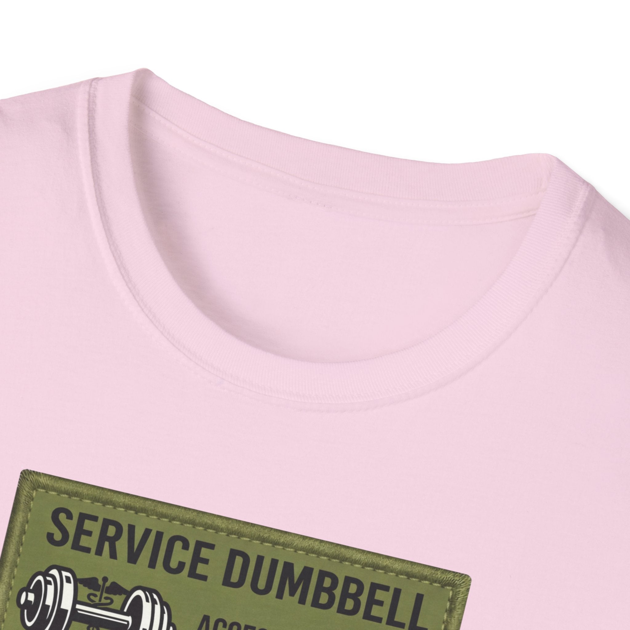 Service Dumbbell patch T-Shirt