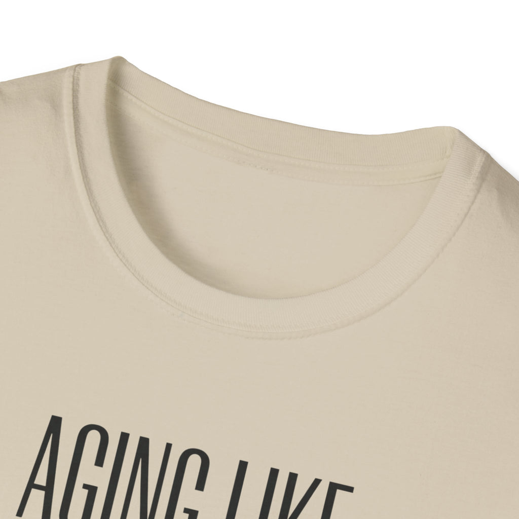Aging Like a Barbell T-Shirt 1