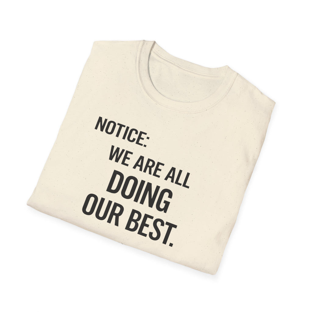 We are doing our best light T-Shirt