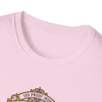 Aging like a Barbell crest logo t-shirt