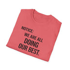 We are doing our best light T-Shirt