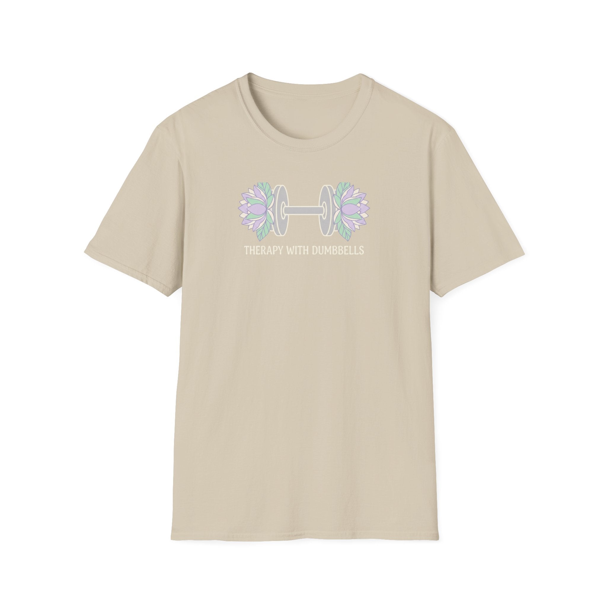 Therapy with Dumbbells Dark versionT-Shirt