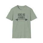 Aging Like a Barbell T-Shirt 1