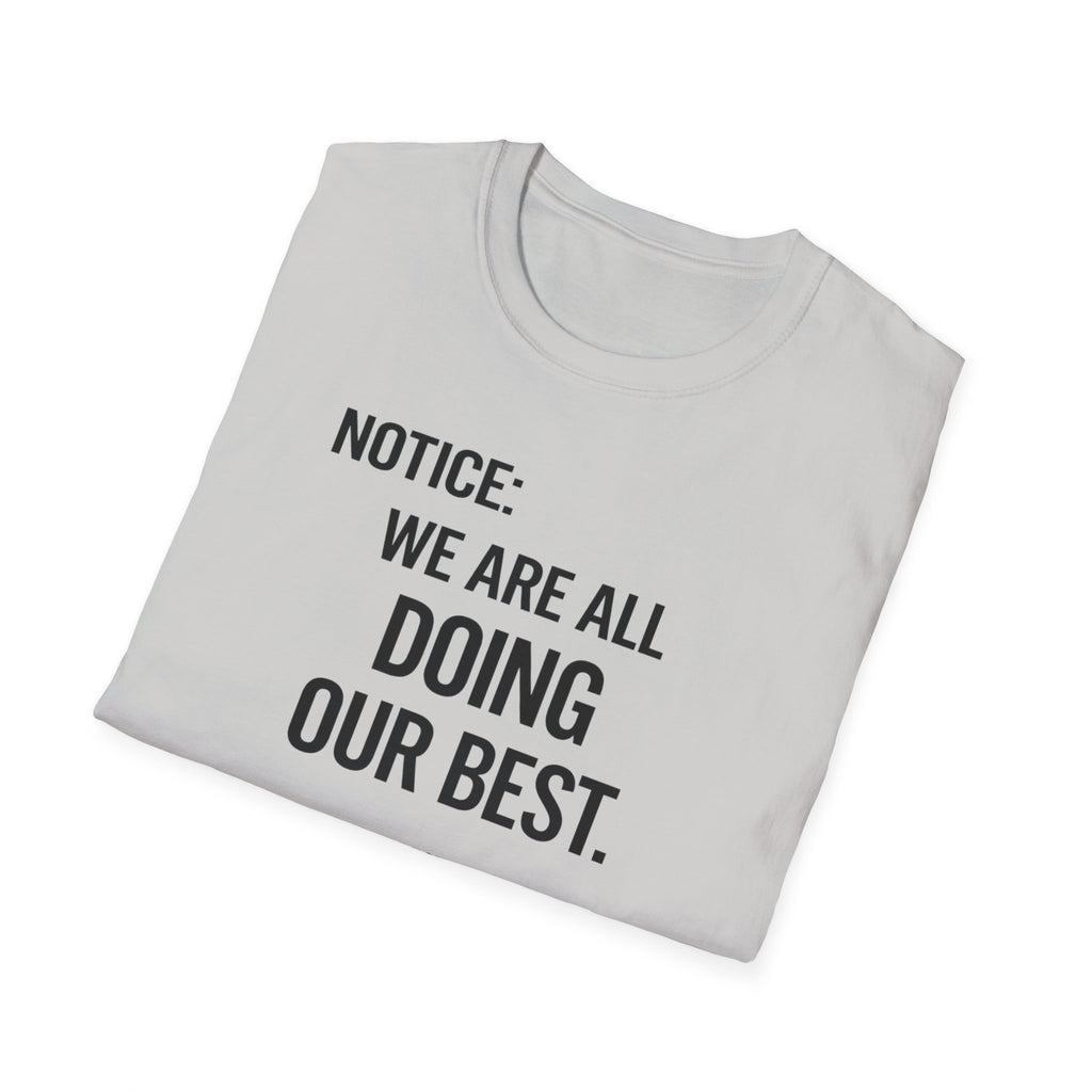 We are doing our best light T-Shirt