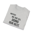 We are doing our best light T-Shirt