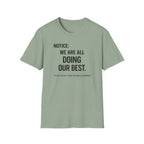 We are doing our best light T-Shirt