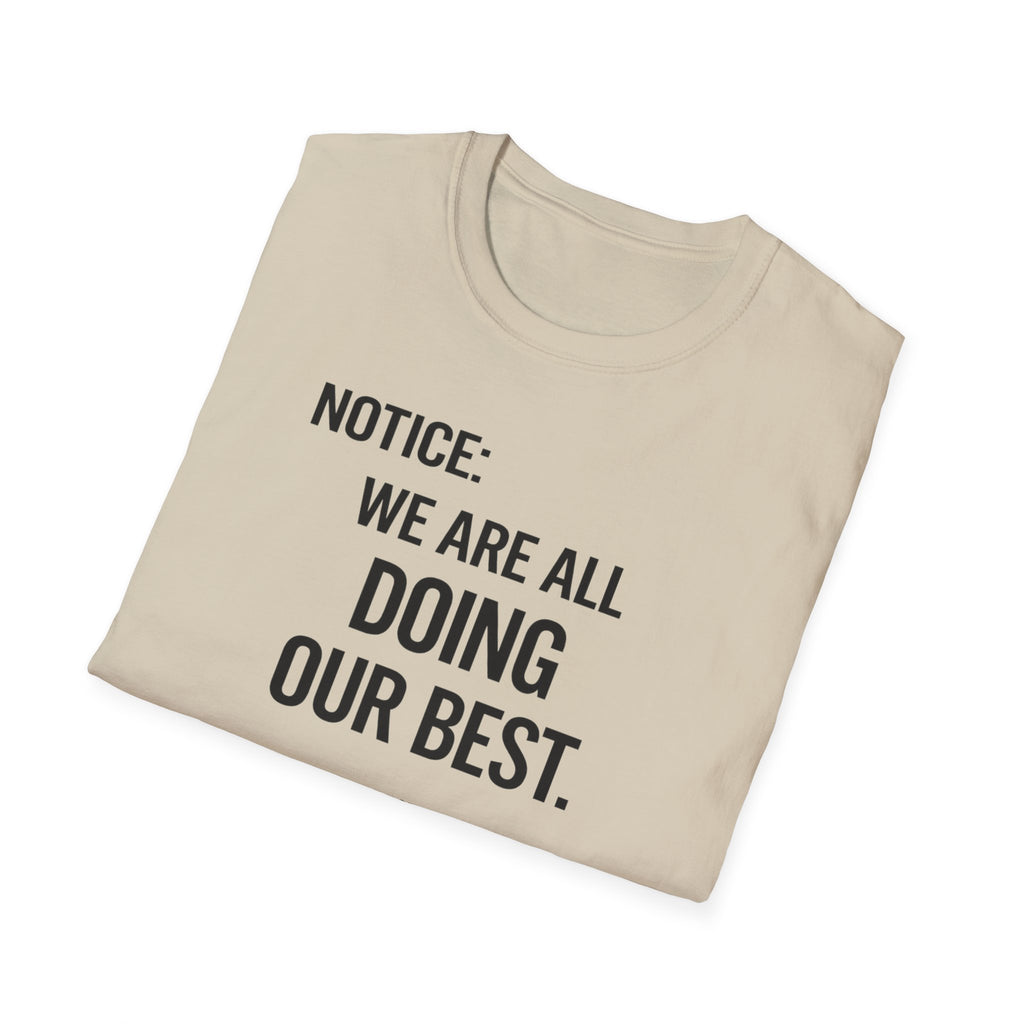 We are doing our best light T-Shirt