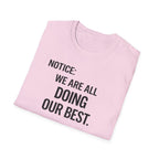 We are doing our best light T-Shirt