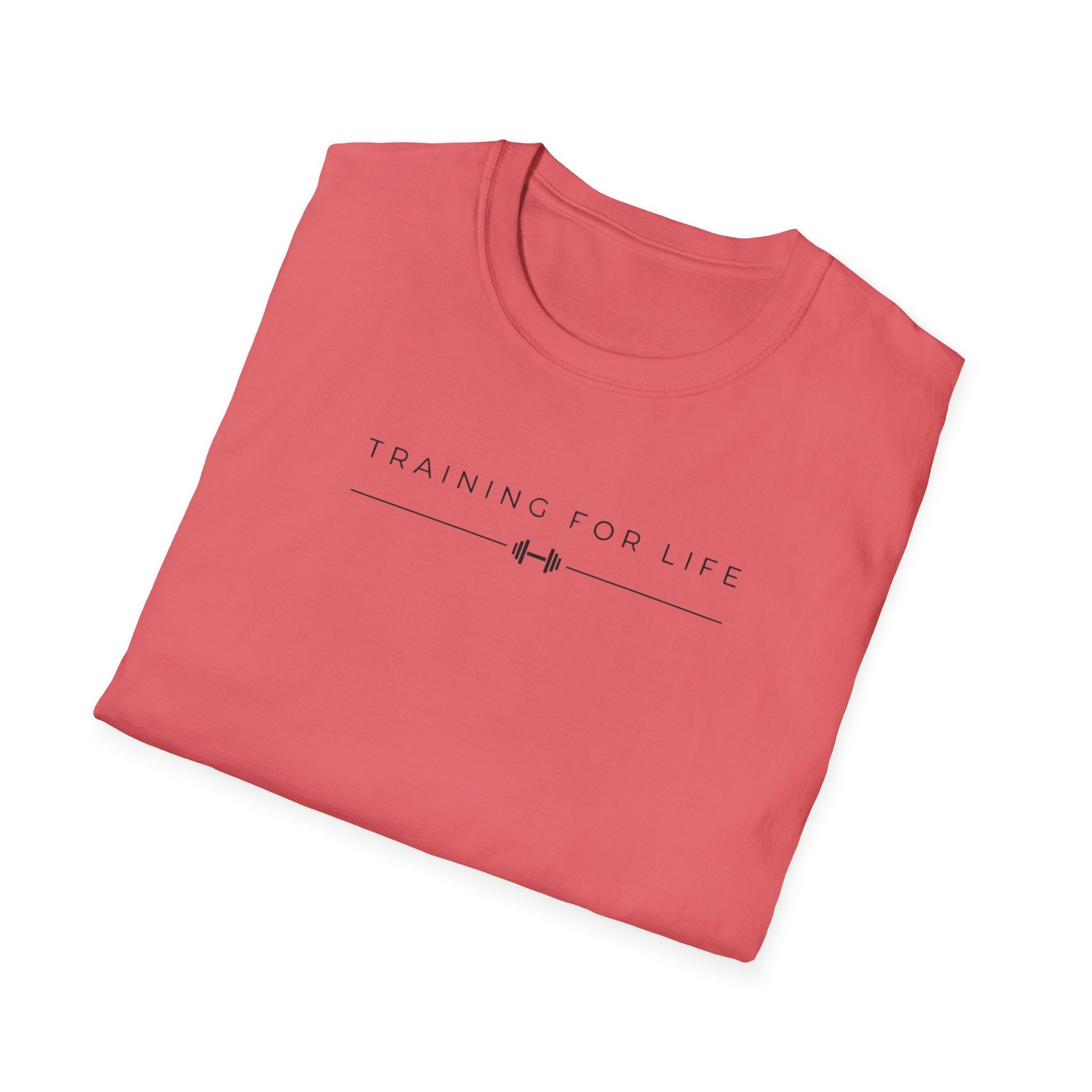 Training for life Barbell T-Shirt