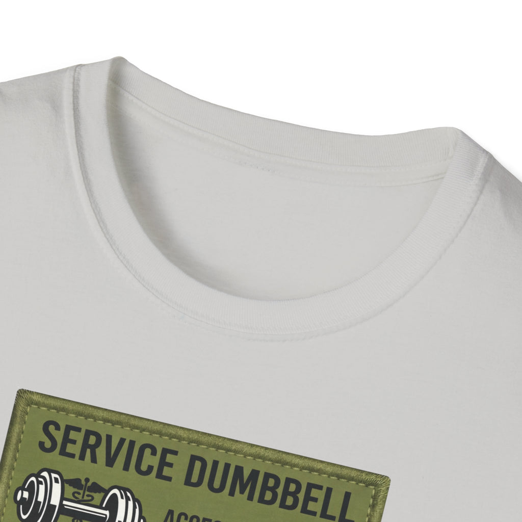 Service Dumbbell patch T-Shirt