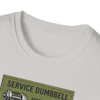 Service Dumbbell patch T-Shirt