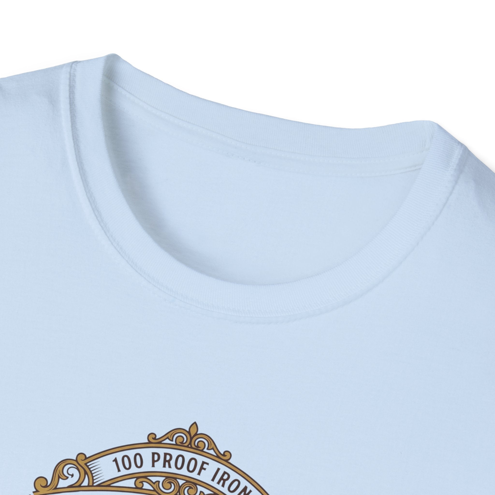 Aging like a Barbell crest logo t-shirt