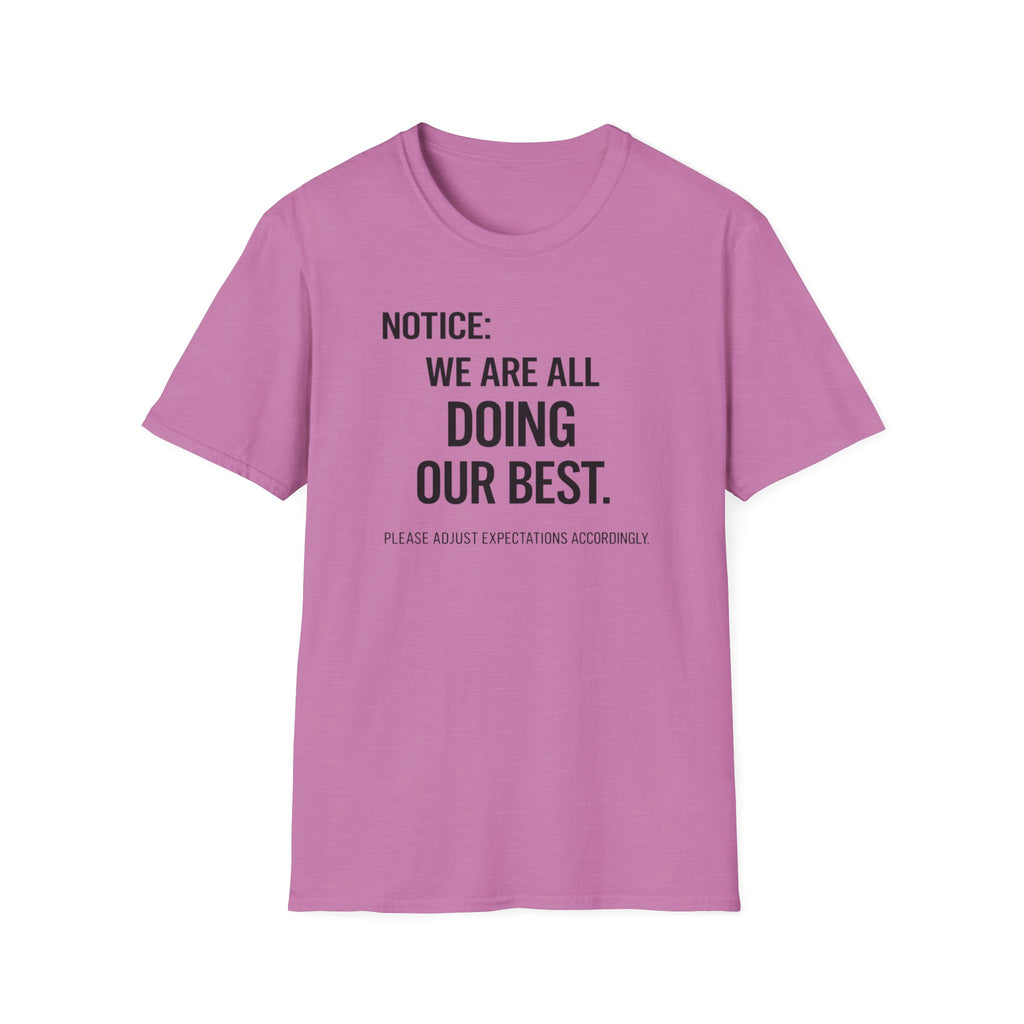We are doing our best light T-Shirt