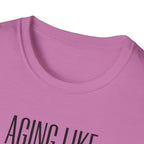 Aging Like a Barbell T-Shirt 1