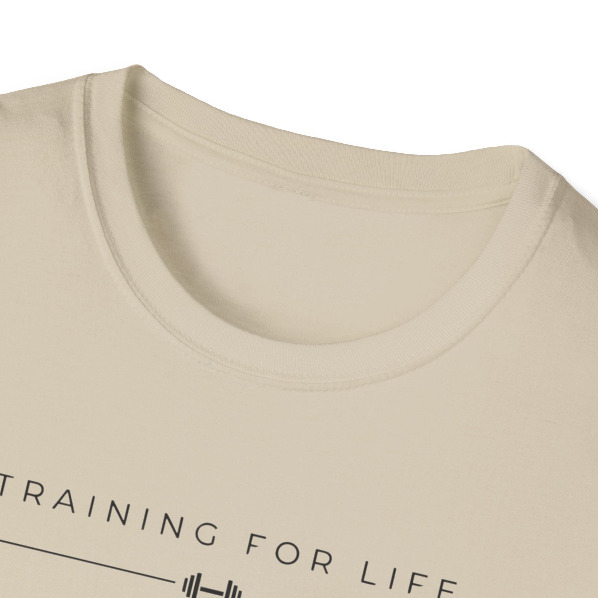 Training for life Barbell T-Shirt