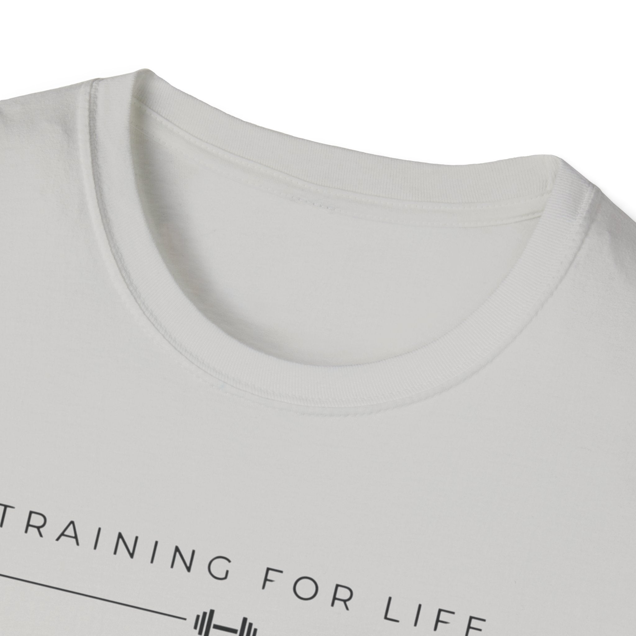 Training for life Barbell T-Shirt