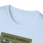 Service Dumbbell patch T-Shirt