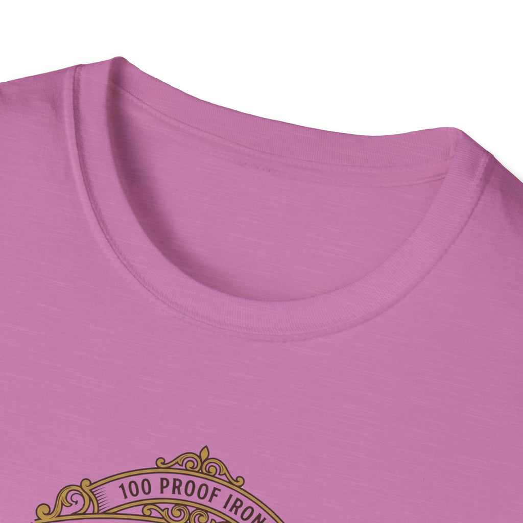 Aging like a Barbell crest logo t-shirt