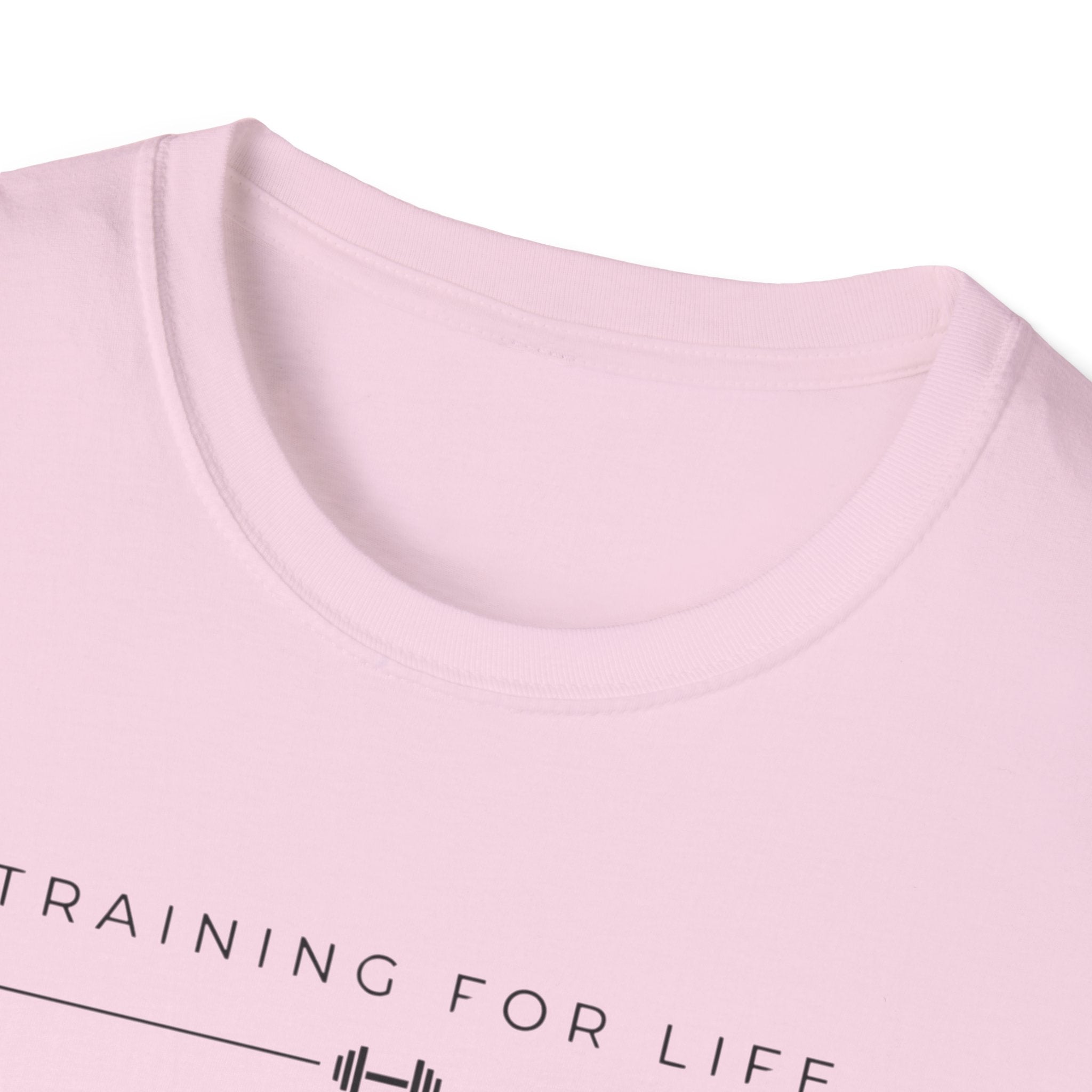 Training for life Barbell T-Shirt