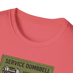 Service Dumbbell patch T-Shirt