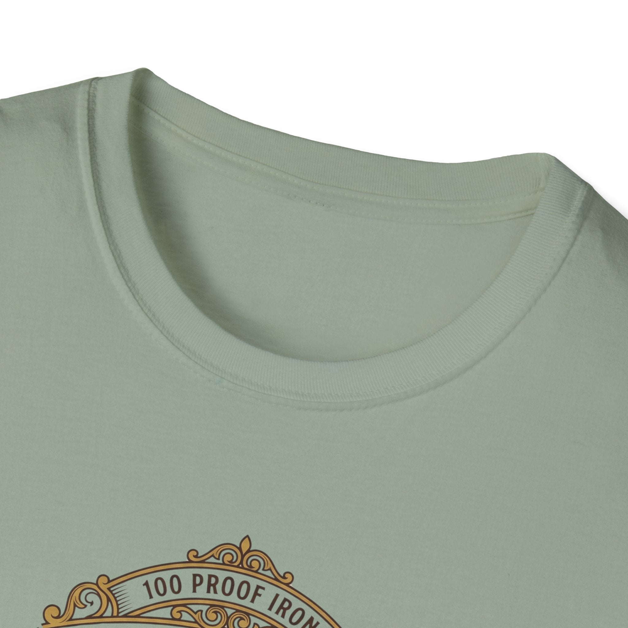 Aging like a Barbell crest logo t-shirt