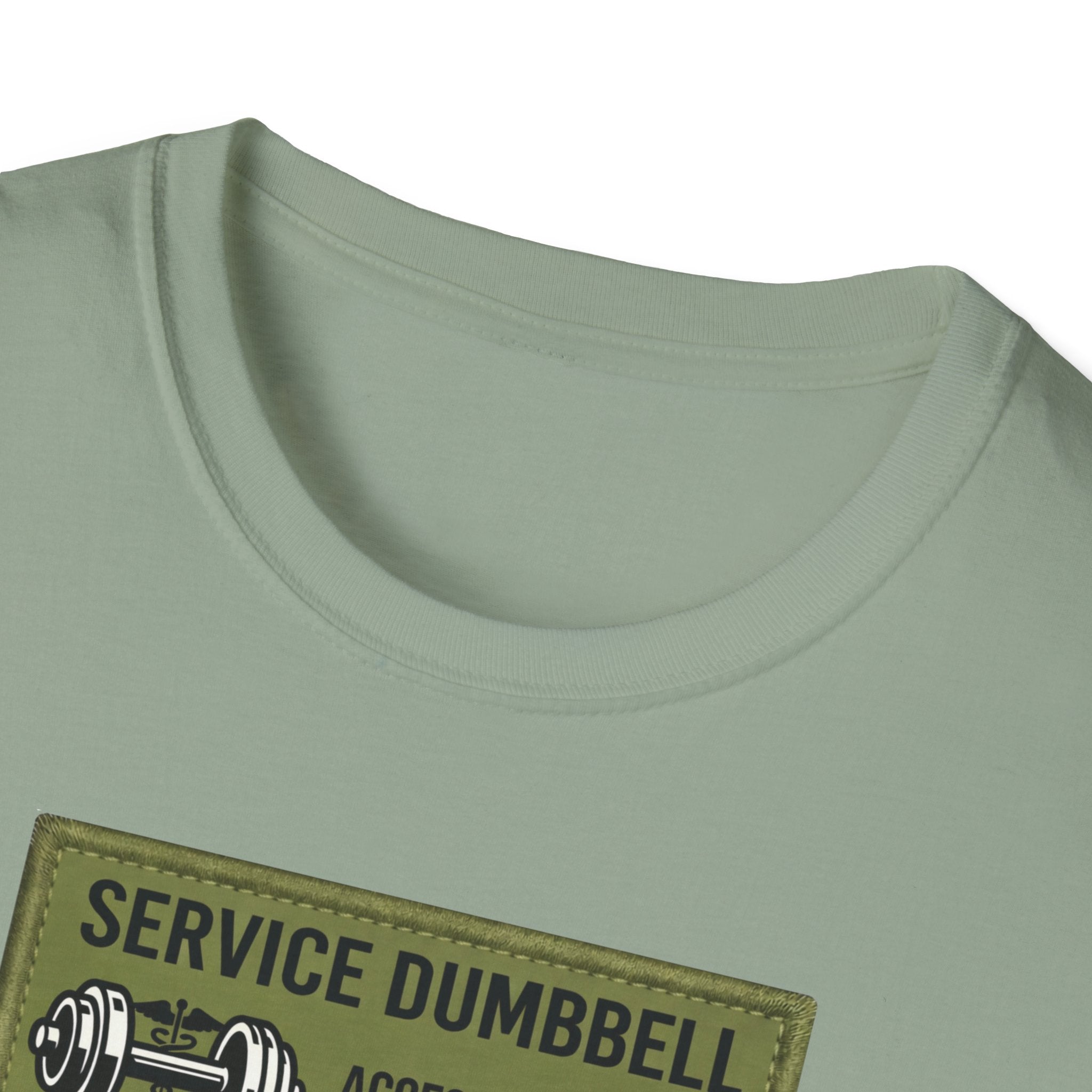 Service Dumbbell patch T-Shirt
