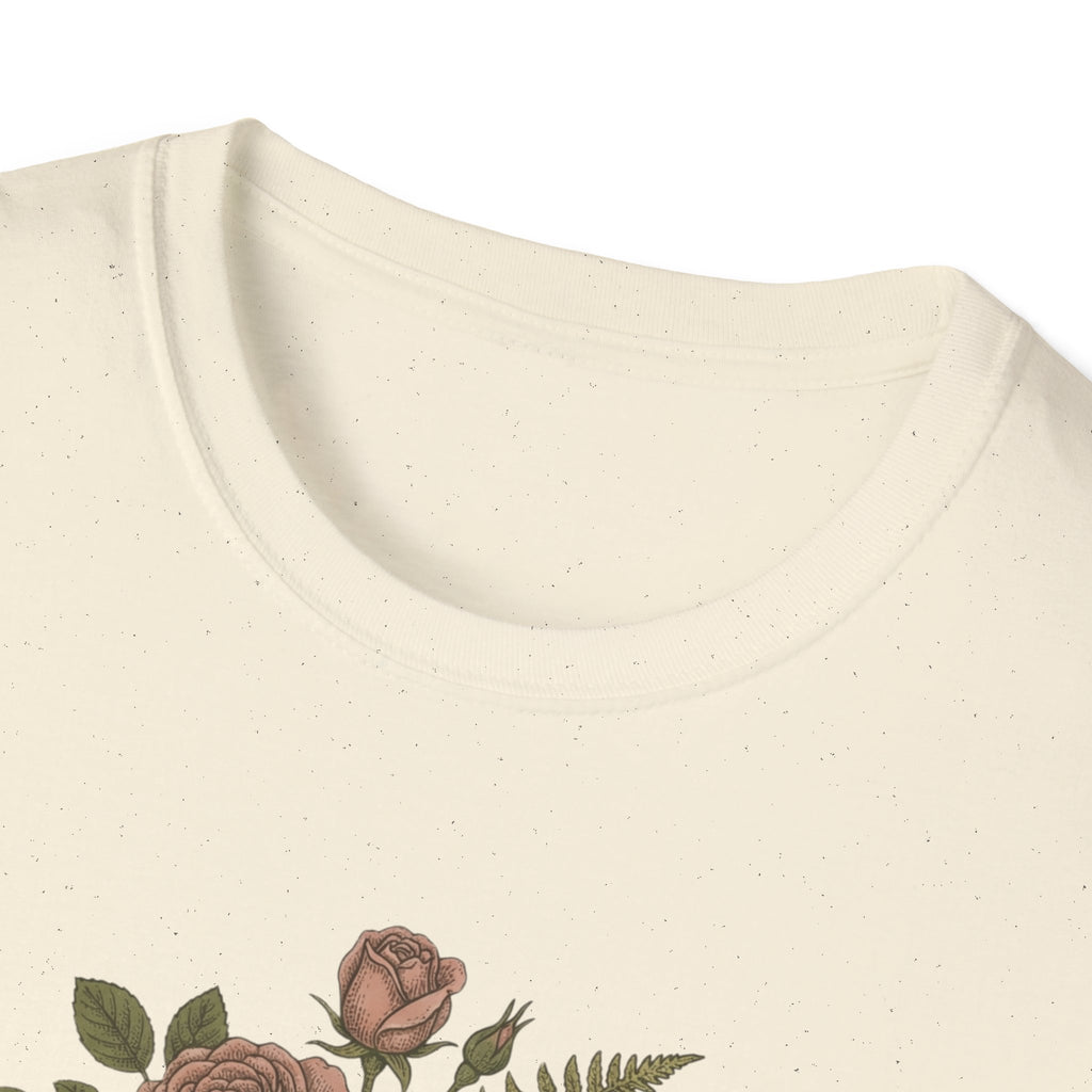 Floral Dumbbells T-Shirt