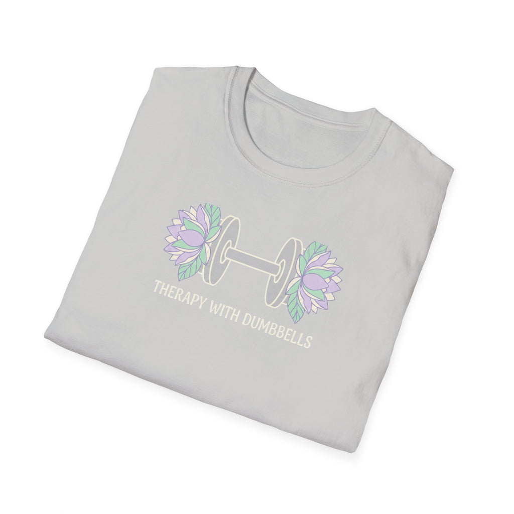 Therapy with Dumbbells Dark versionT-Shirt