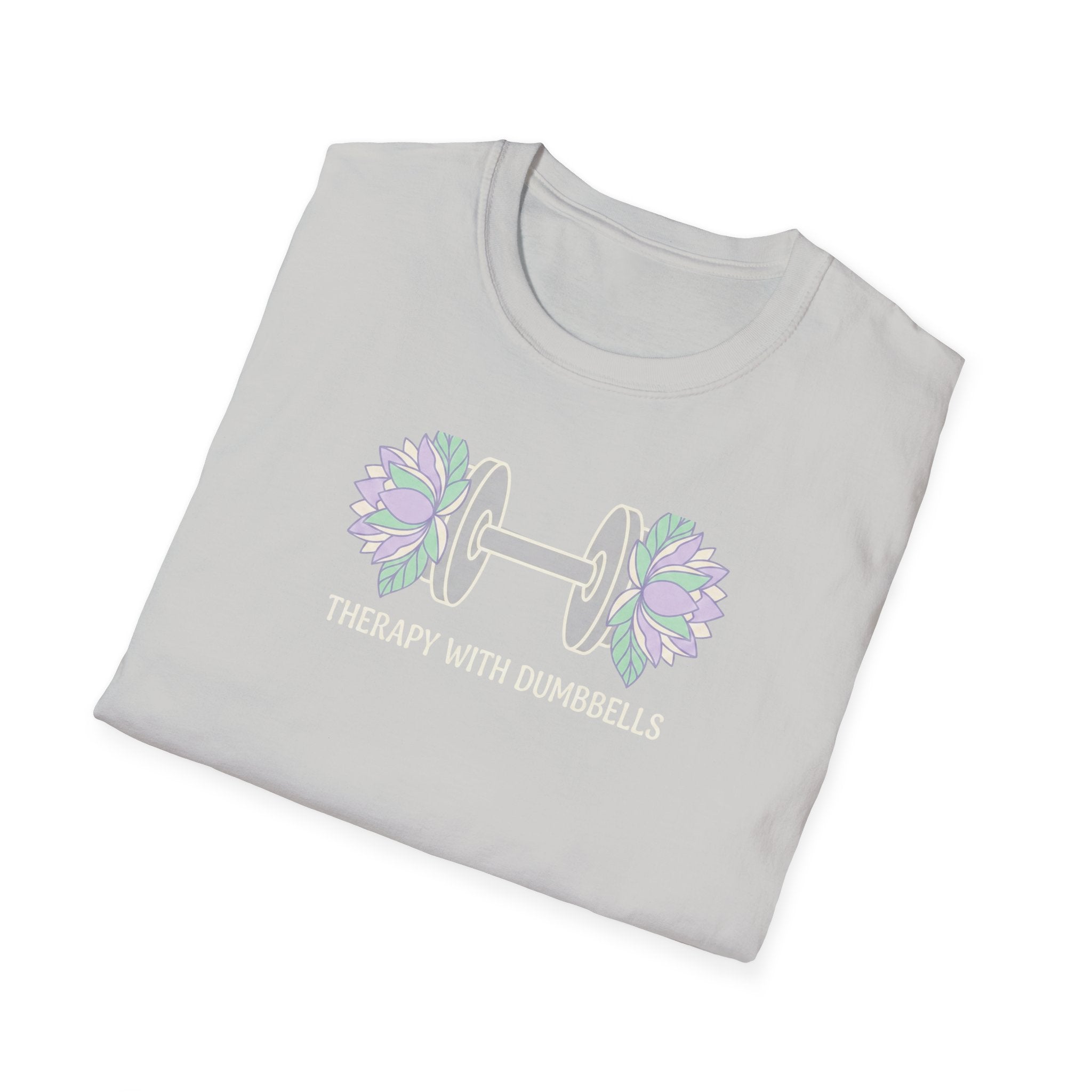 Therapy with Dumbbells Dark versionT-Shirt