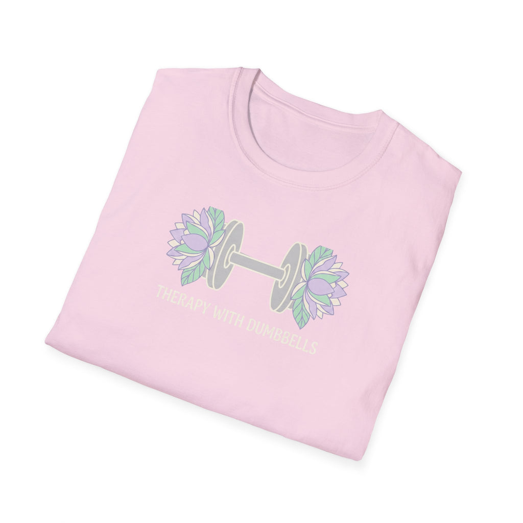 Therapy with Dumbbells Dark versionT-Shirt
