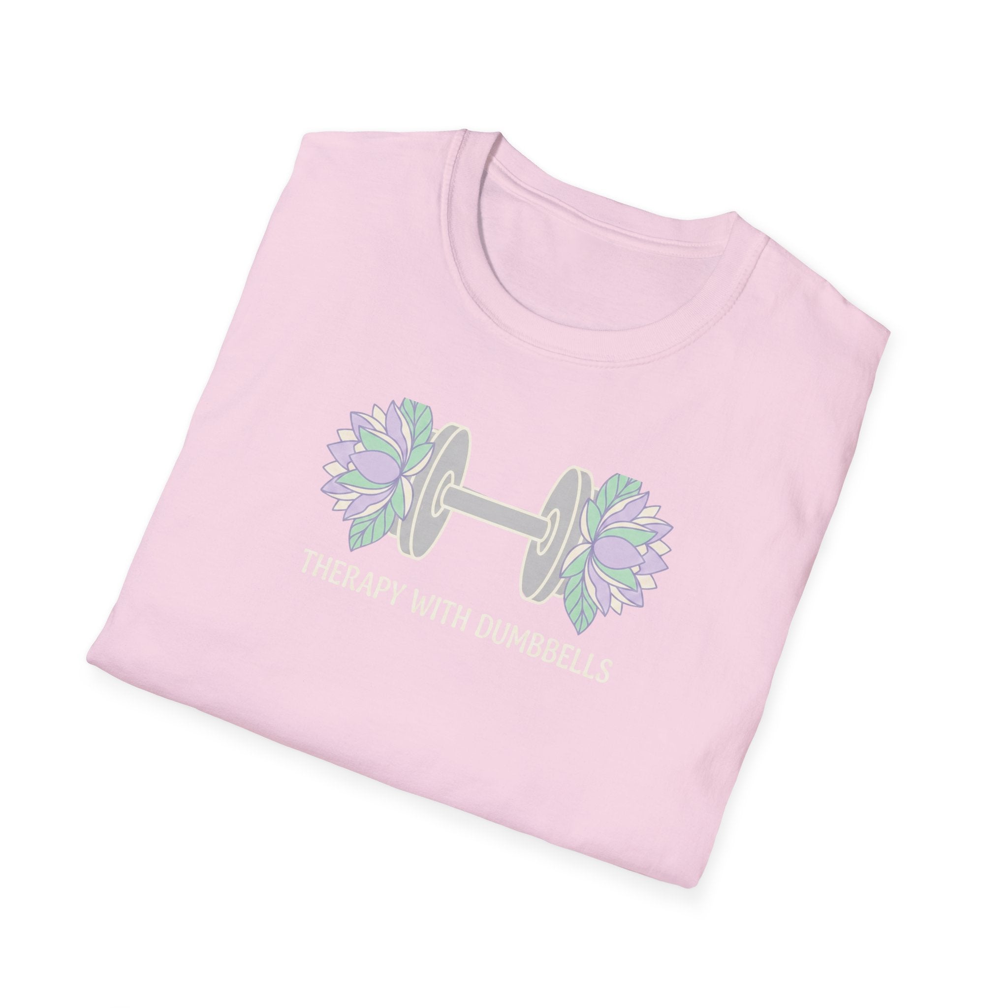 Therapy with Dumbbells Dark versionT-Shirt
