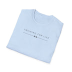 Training for life Barbell T-Shirt
