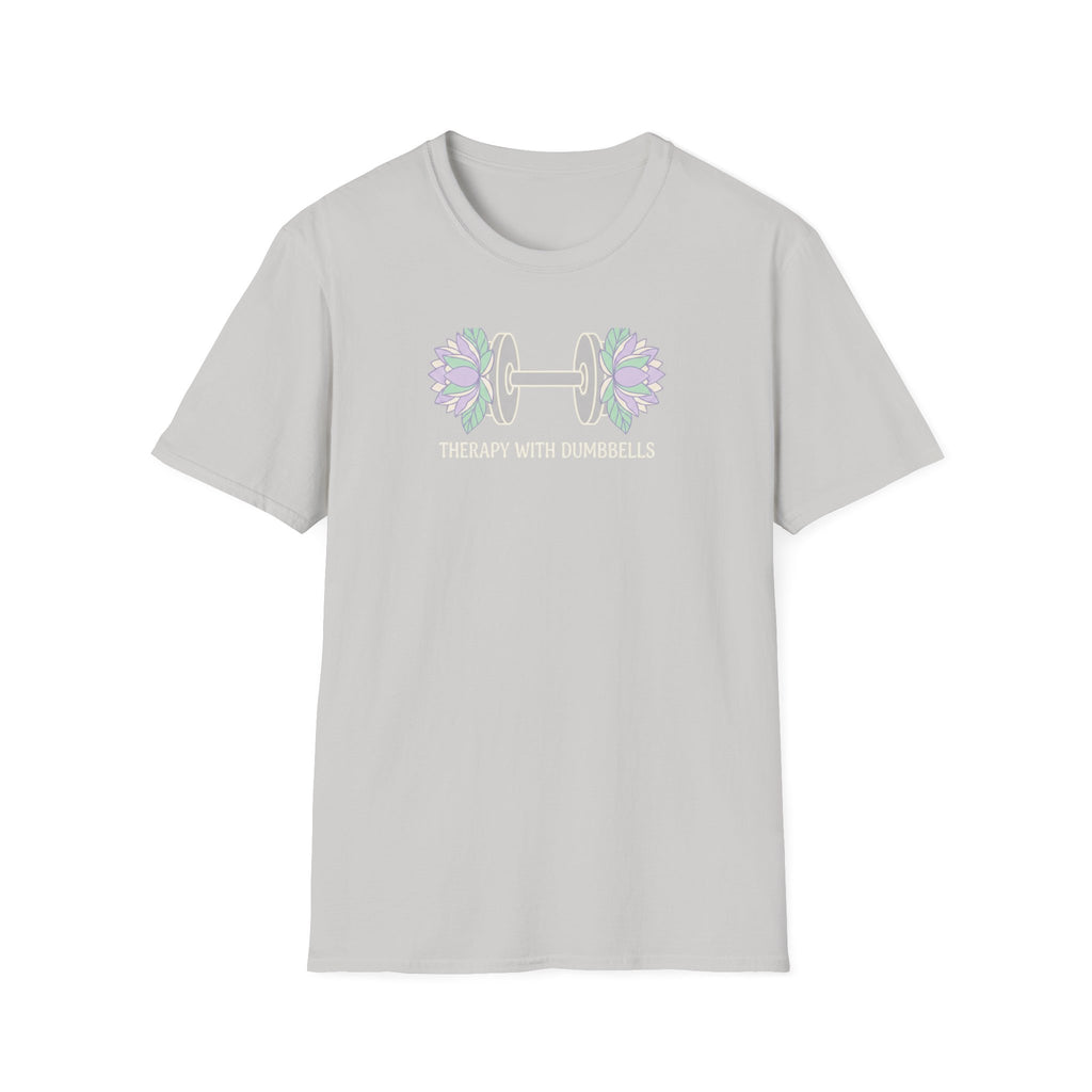 Therapy with Dumbbells Dark versionT-Shirt