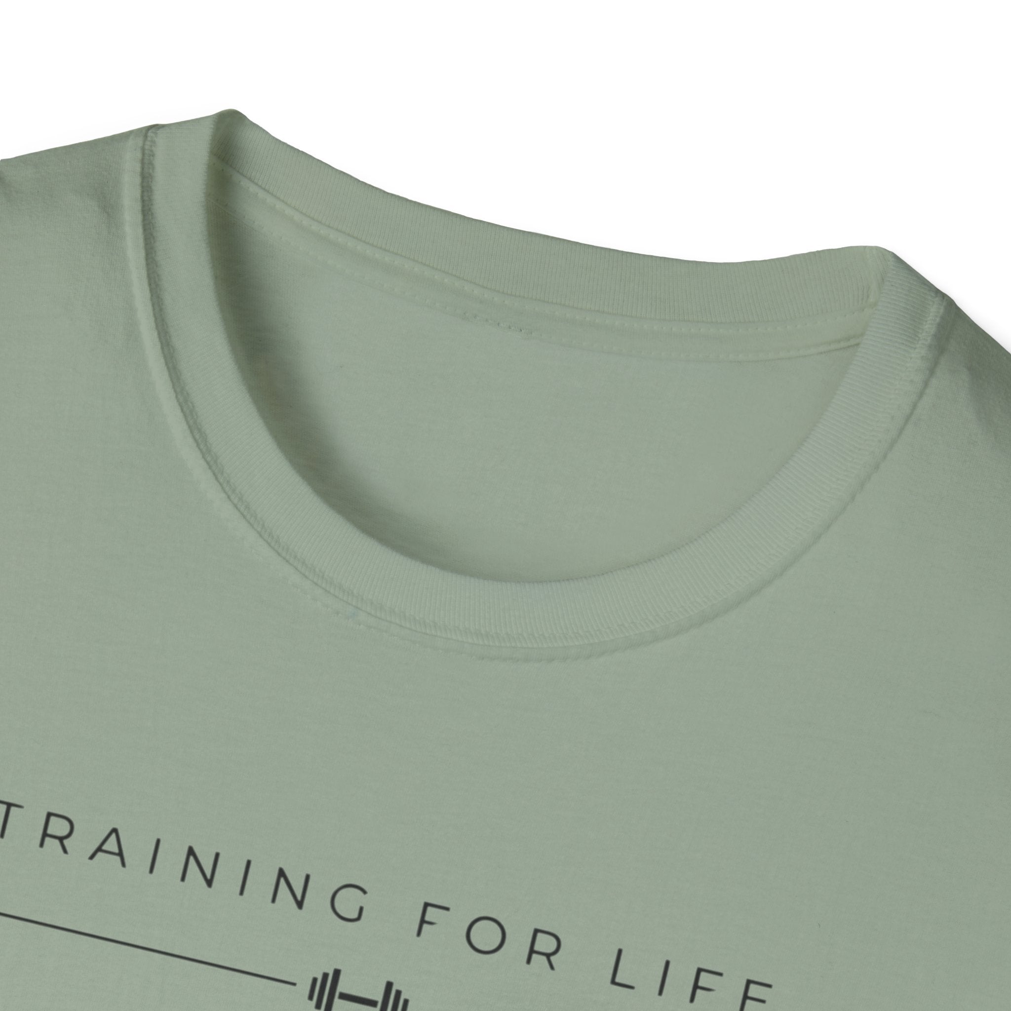 Training for life Barbell T-Shirt