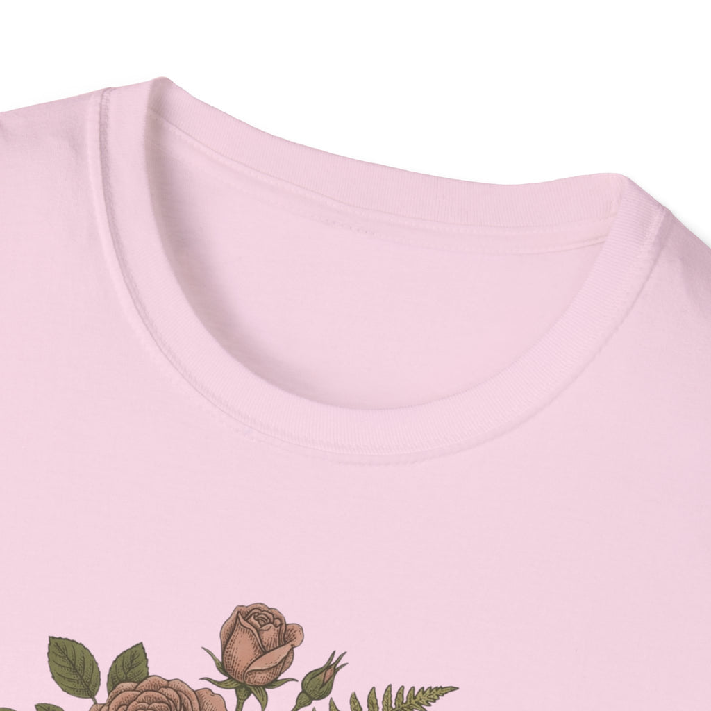 Floral Dumbbells T-Shirt