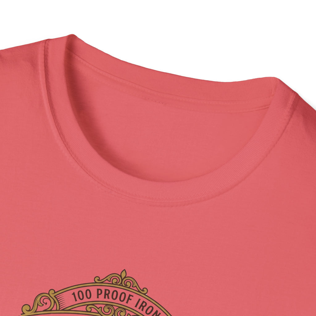 Aging like a Barbell crest logo t-shirt