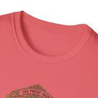 Aging like a Barbell crest logo t-shirt
