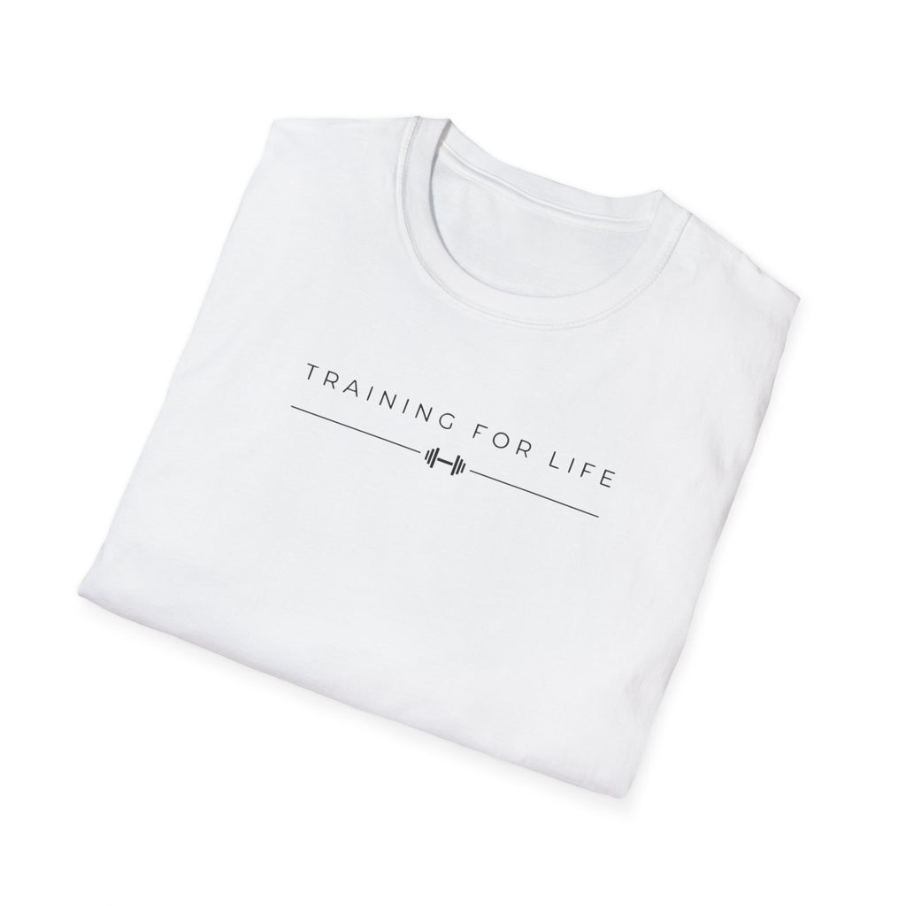 Training for life Barbell T-Shirt