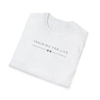 Training for life Barbell T-Shirt