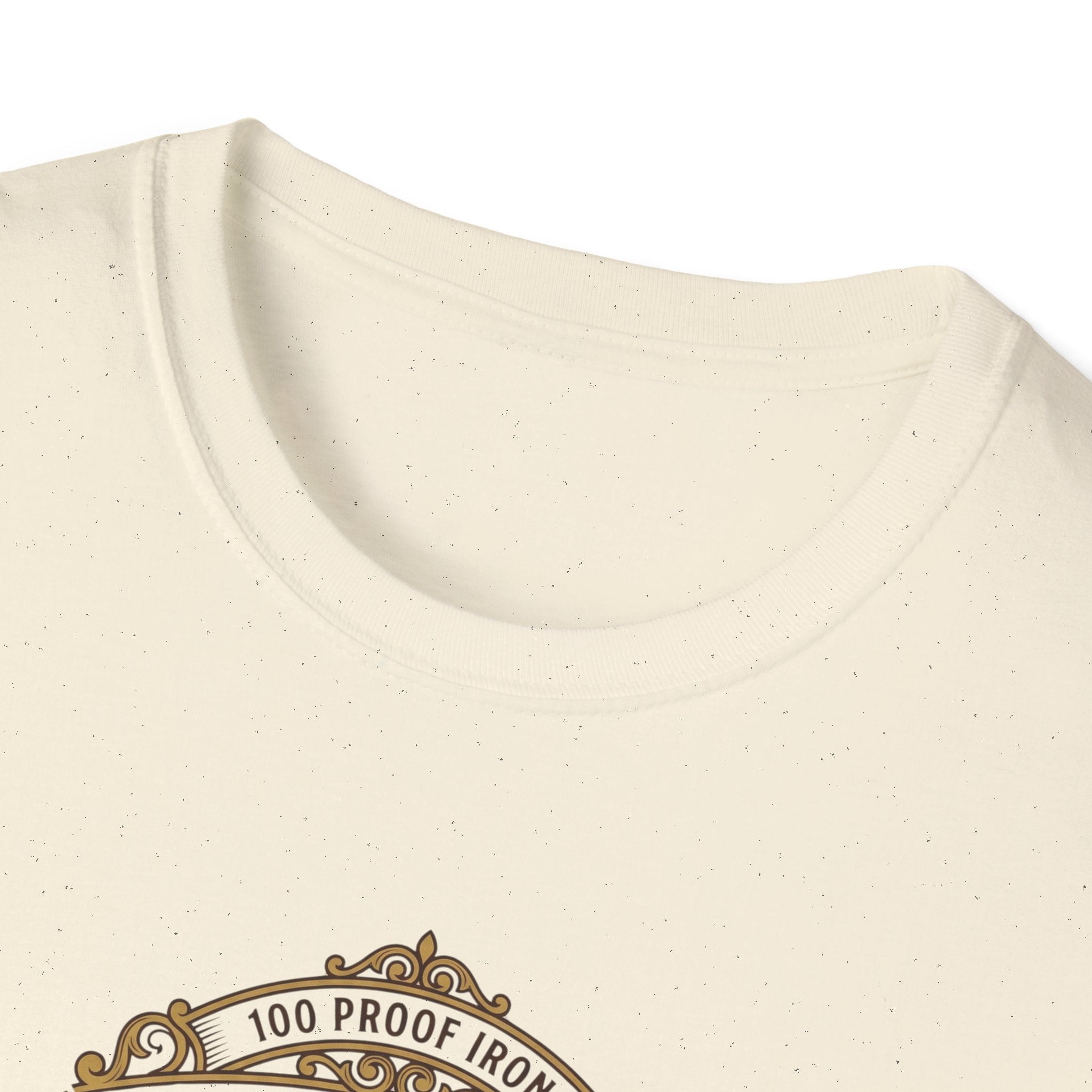 Aging like a Barbell crest logo t-shirt