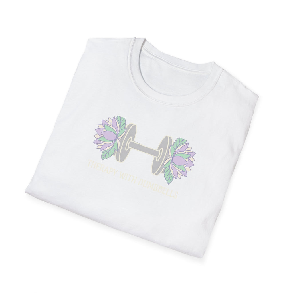 Therapy with Dumbbells Dark versionT-Shirt