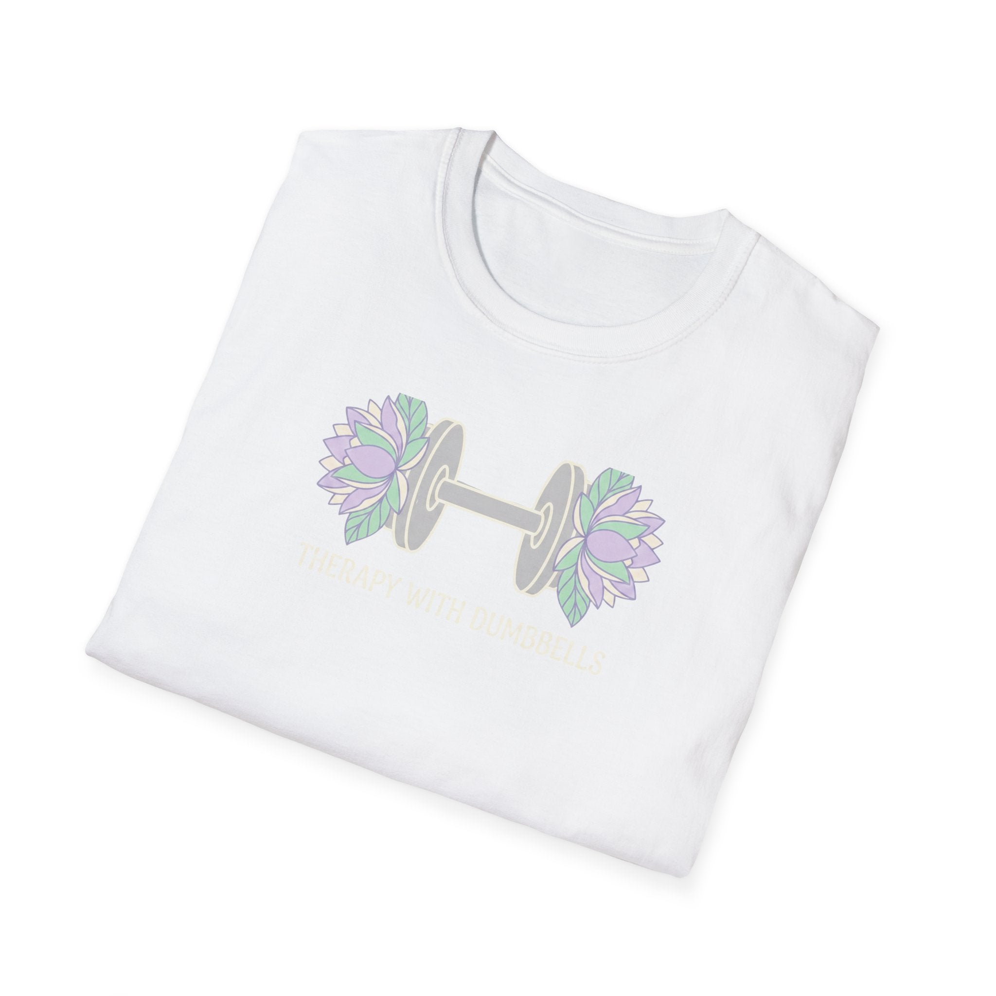 Therapy with Dumbbells Dark versionT-Shirt